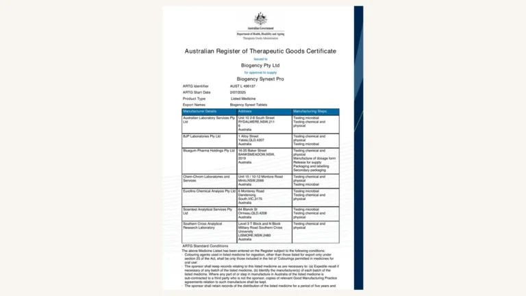 SY001TGA列册AUST L 496137 cover 20260604 AUST L 496137 是什么?澳洲小绿 Pro 的 TGA 列册解析